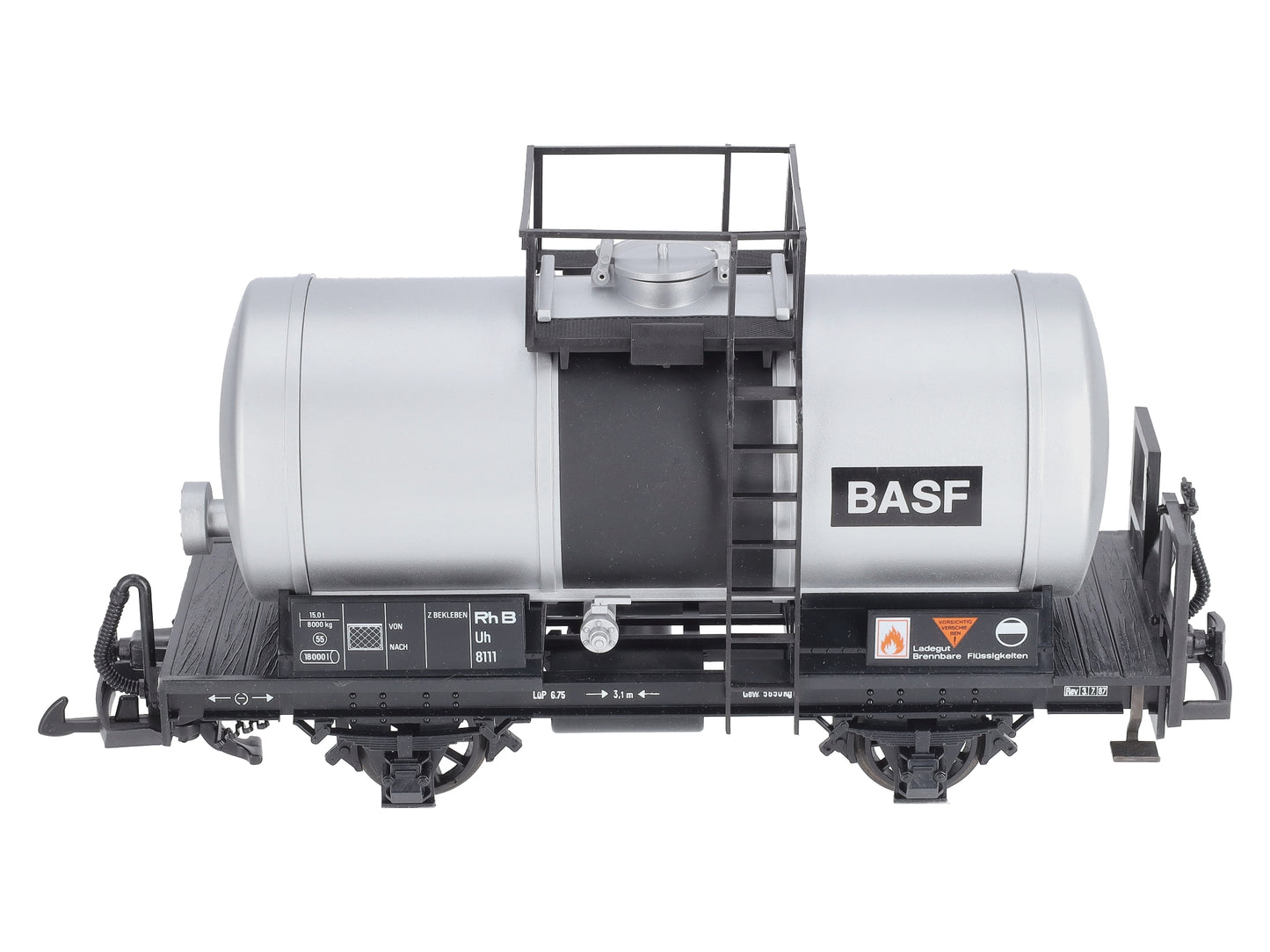 LGB 4040C G Scale BASF Single Dome Tank Car EX