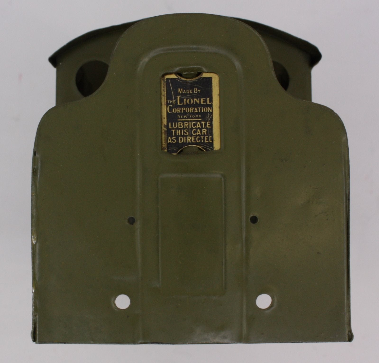 Lionel 33-2 #33 Green Body Shell with Brass Trim