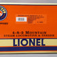 Lionel 6-28059 O Western Pacific 4-8-2 Mountain Steam Locomotive & Tender