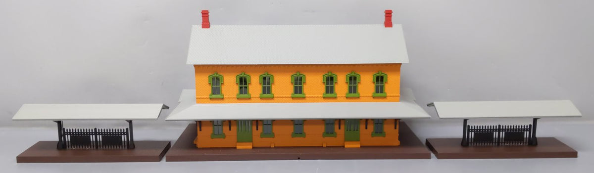 MTH 30-9005 O Gauge Passenger Station with 2 Platforms EX/Box