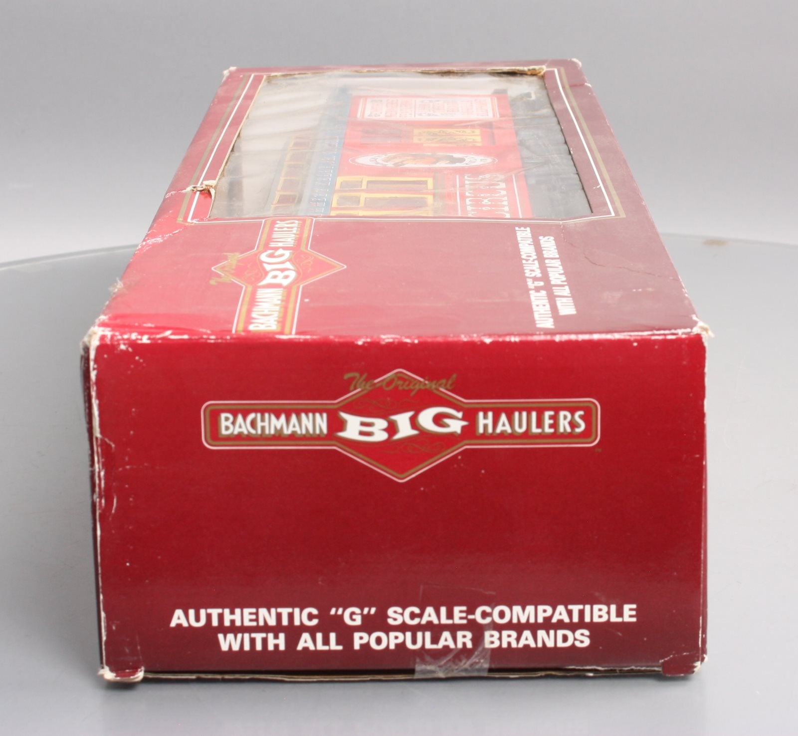 Bachmann 97171 G Scale Circus Advertising Combine Car w/ Plastic Wheels LN/Box
