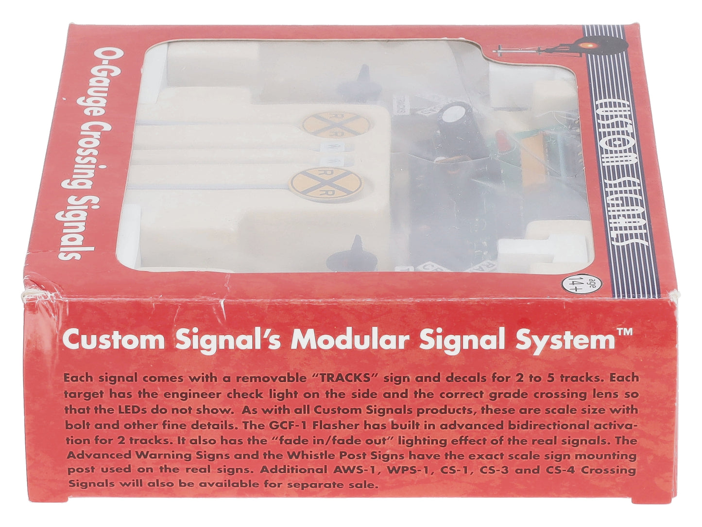 Custom Signals CS-2 O Grade Crossing Signals Set