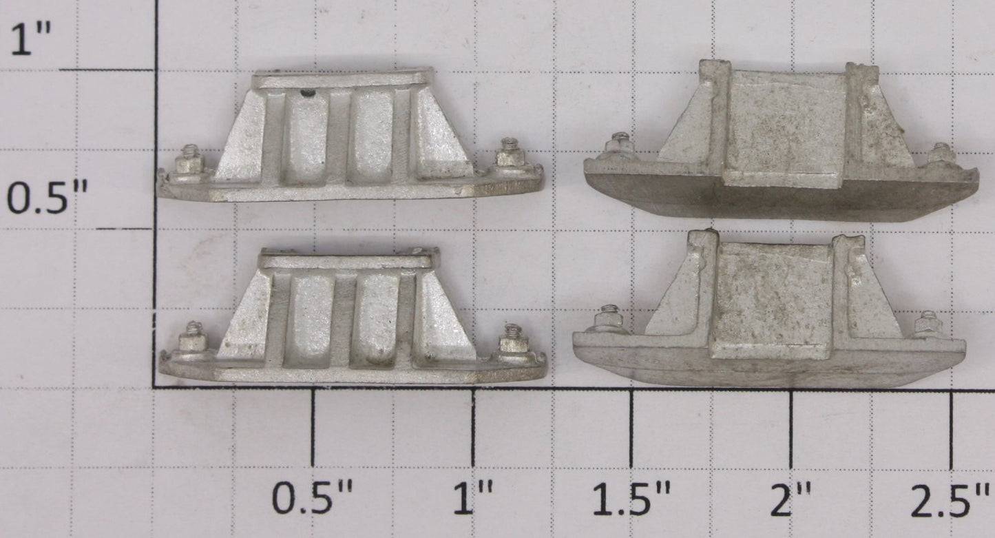 Ozark Miniatures OM-0020 G/1:20 Gauge "Talgo" Coupler Pocket (Pack of 4)