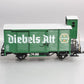 LGB 43260 G Scale Diebels Alt Beer Car w/ Plastic Wheels