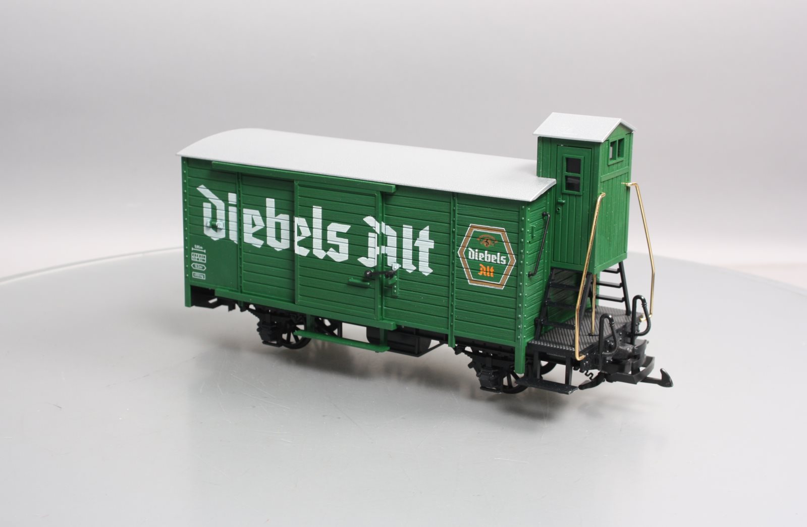 LGB 43260 G Scale Diebels Alt Beer Car w/ Plastic Wheels