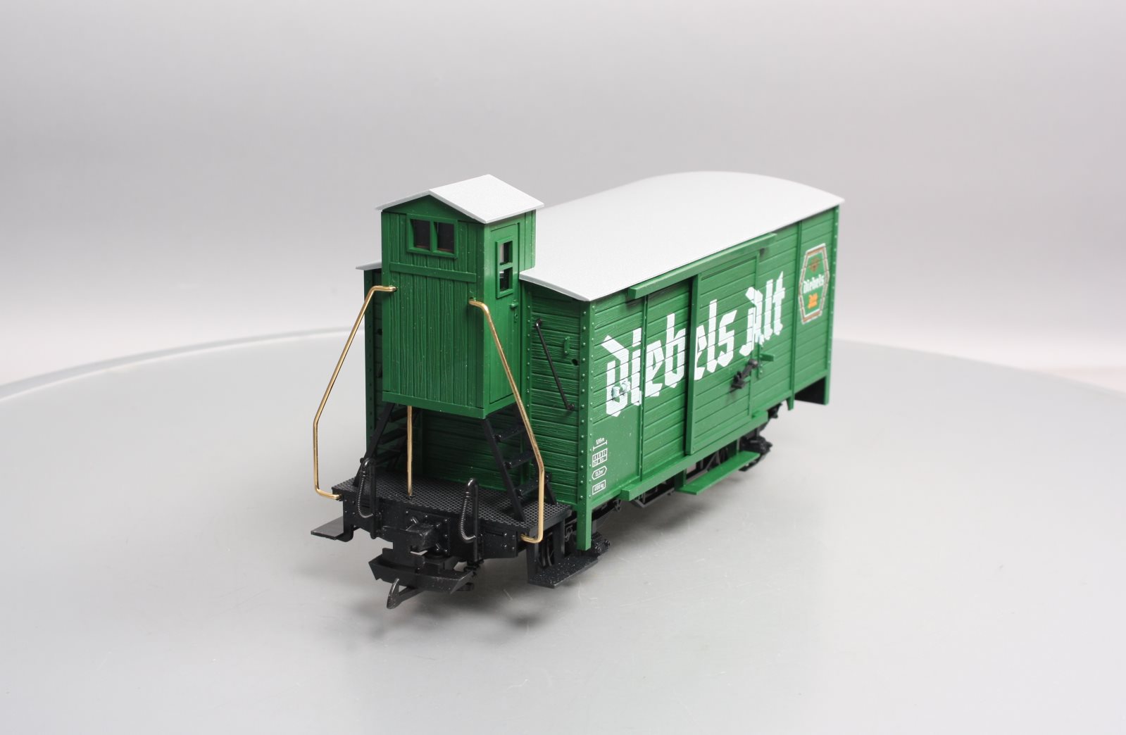 LGB 43260 G Scale Diebels Alt Beer Car w/ Plastic Wheels