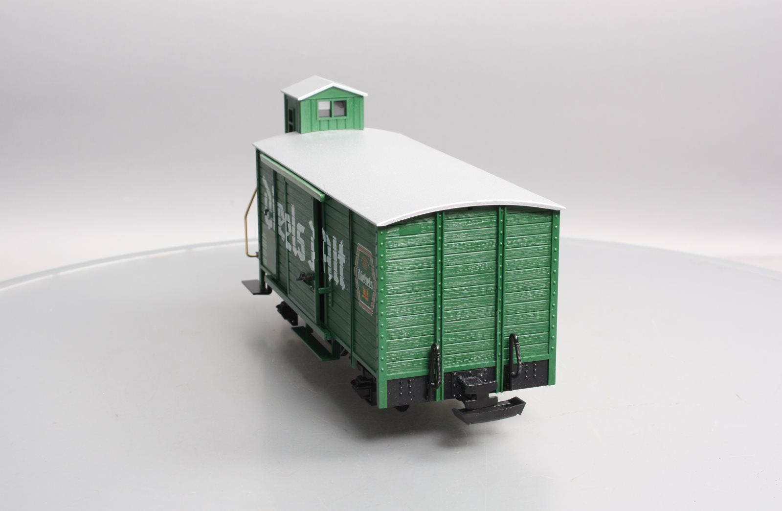 LGB 43260 G Scale Diebels Alt Beer Car w/ Plastic Wheels