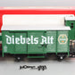 LGB 43260 G Scale Diebels Alt Beer Car w/ Plastic Wheels