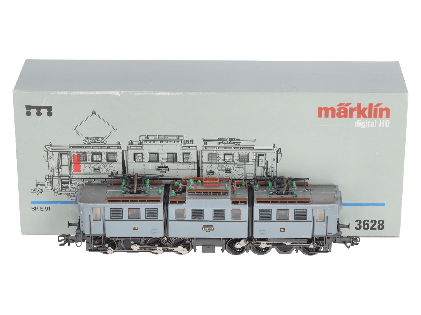 Marklin 3628 BR E 91 Electric Engine EX/Box
