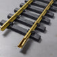 Aristo-Craft 11097 G Scale Brass Euro-Style 4.5' Straight Track Sections (7) EX