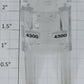 Lionel 18868-127 #4300 GP-38 Rear Number Board and Lens Insert