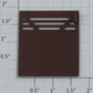 Lionel 19530-14 Left Hand Red Oxide Stock Car Door