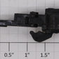 Aristo-Craft 29200 G Scale Knuckle Operating Coupler with Drawbar Bracket