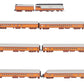 Fox Valley Models 40001 N Milwaukee Hiawatha Steam Passenger Train Set EX/Box