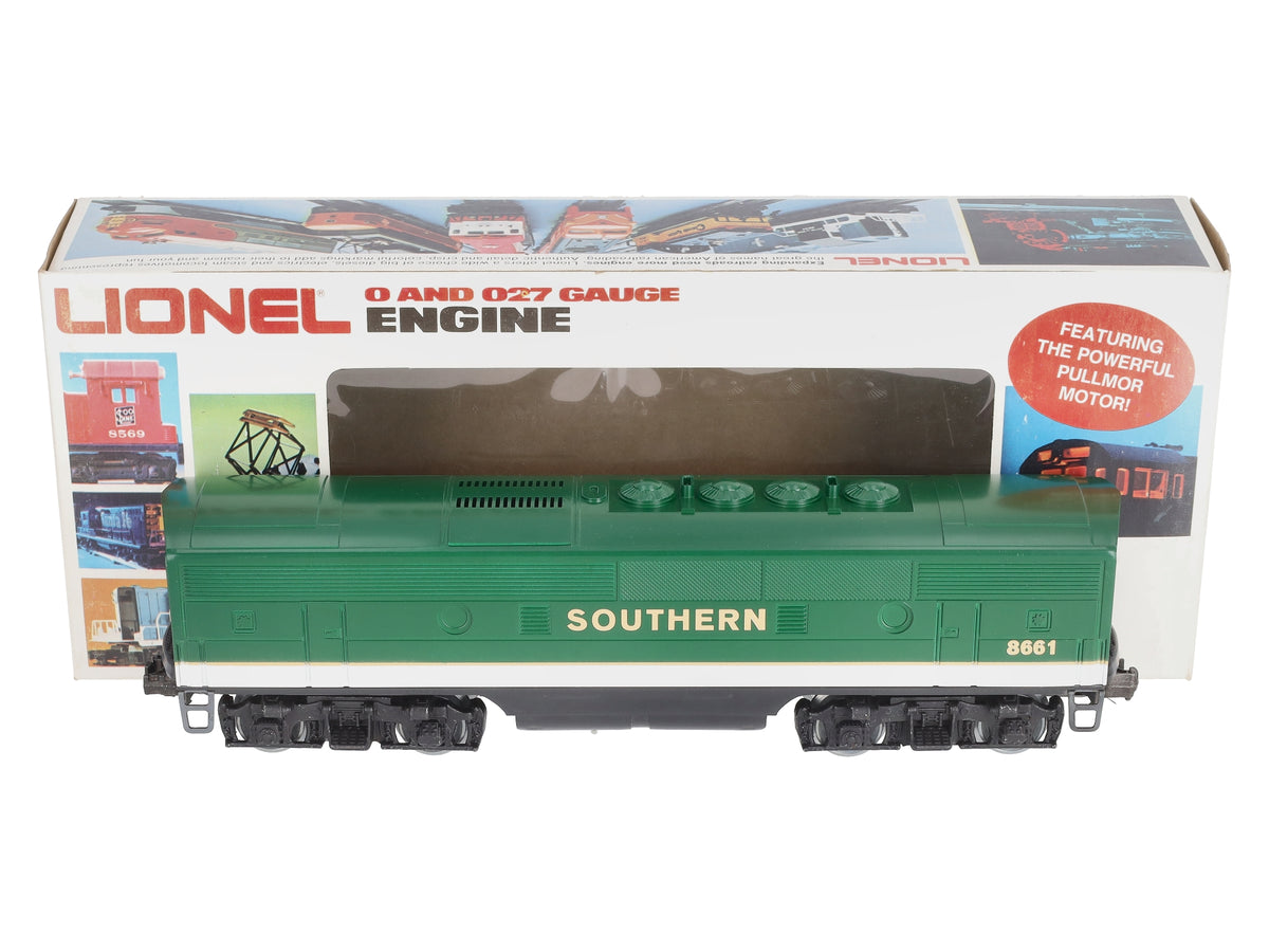 Lionel 6-8661 O Gauge Southern F3 B Non-Powered Diesel Locomotive LN/Box