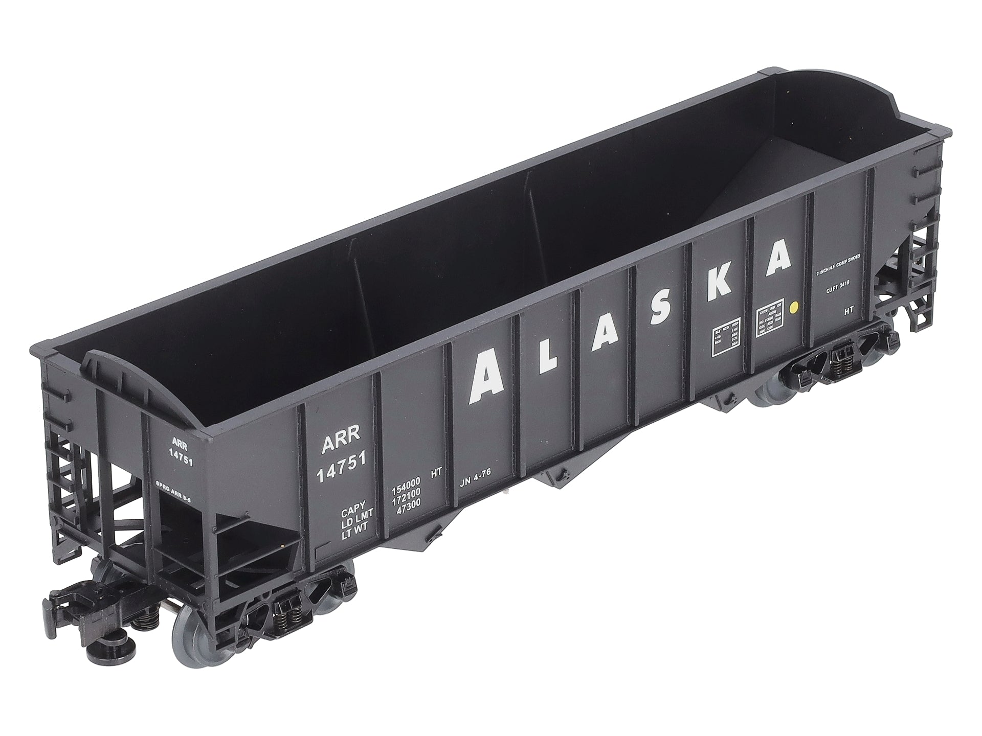 Lionel 3-16100B O Alaska 3-Bay 9-Panel Hopper #14751