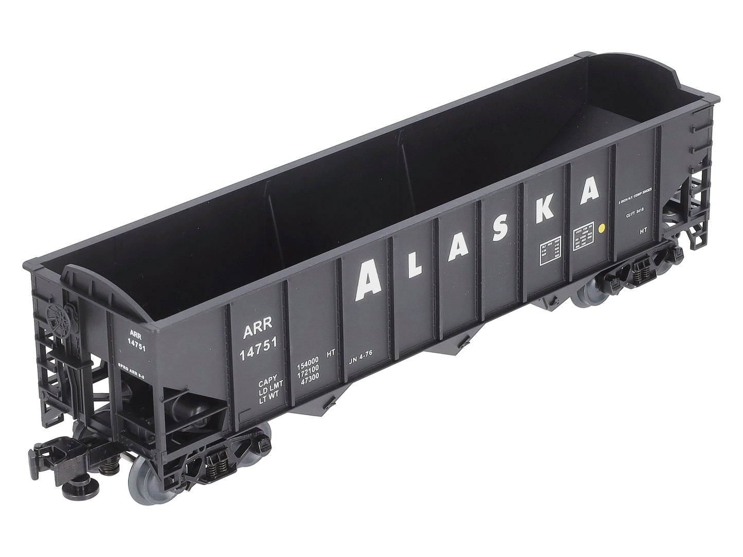 Lionel 3-16100B O Alaska 3-Bay 9-Panel Hopper #14751