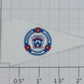 Lionel 12973-20 Little League Pennant Decal Flag with Adhesive