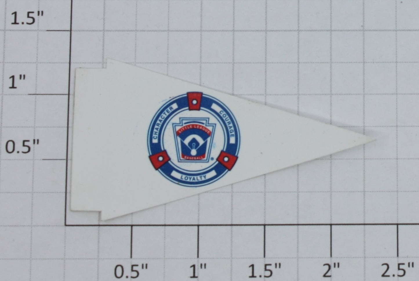 Lionel 12973-20 Little League Pennant Decal Flag with Adhesive