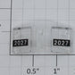 Lionel 18580-17 #2027 GP-7 Front Number Board and Lens Insert