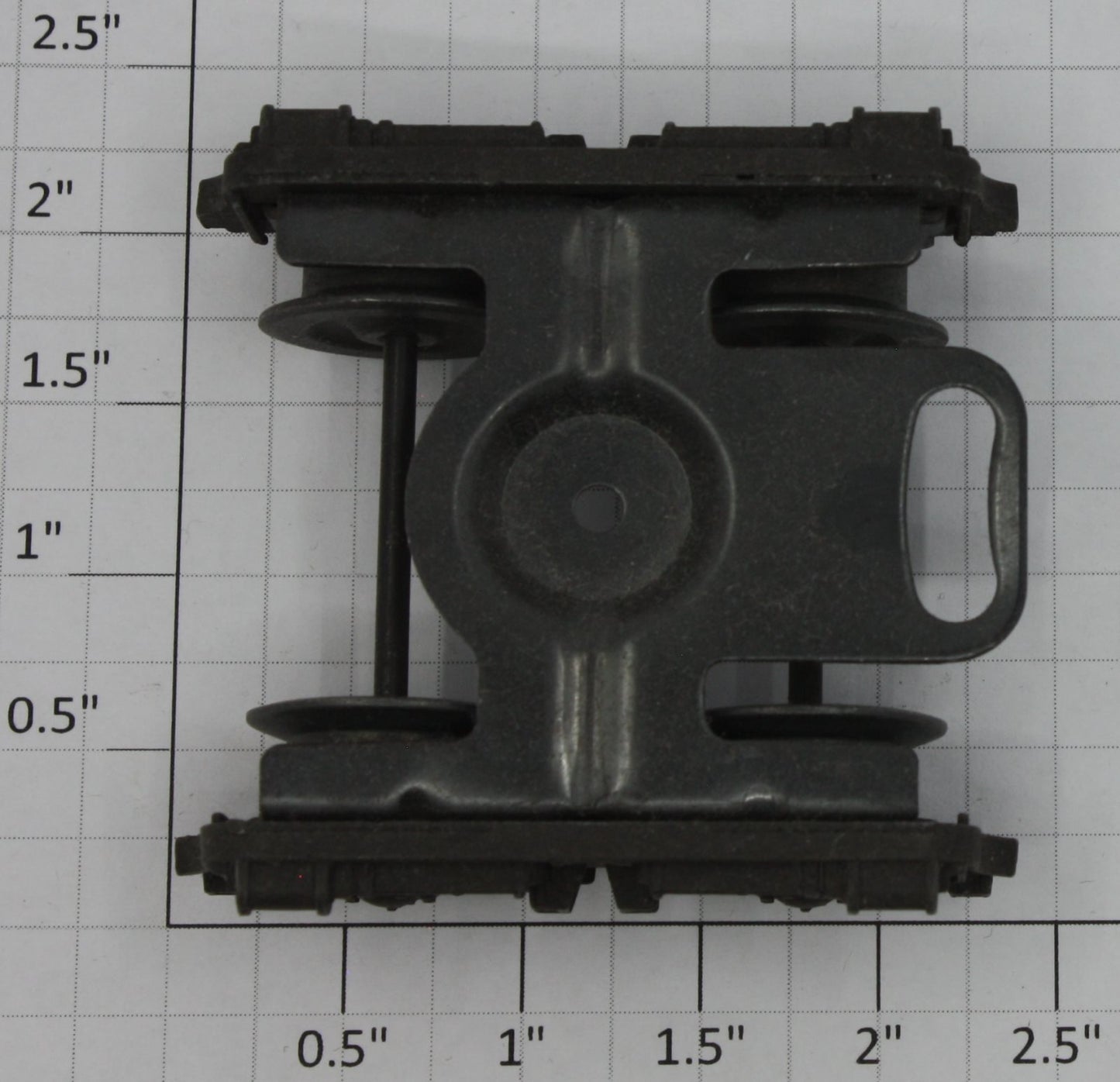 Lionel 8002-85 4-Wheel Rear Truck Assembly with Die-Cast Sides