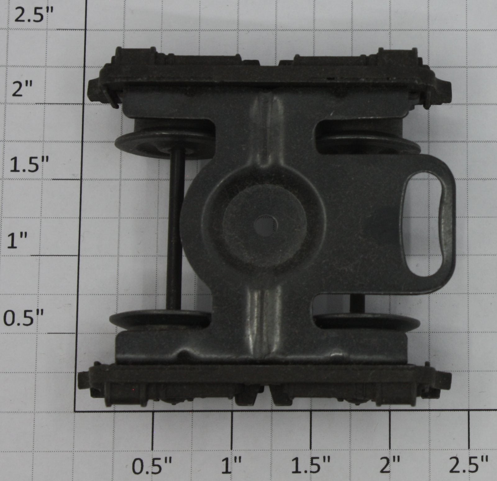 Lionel 8002-85 4-Wheel Rear Truck Assembly with Die-Cast Sides