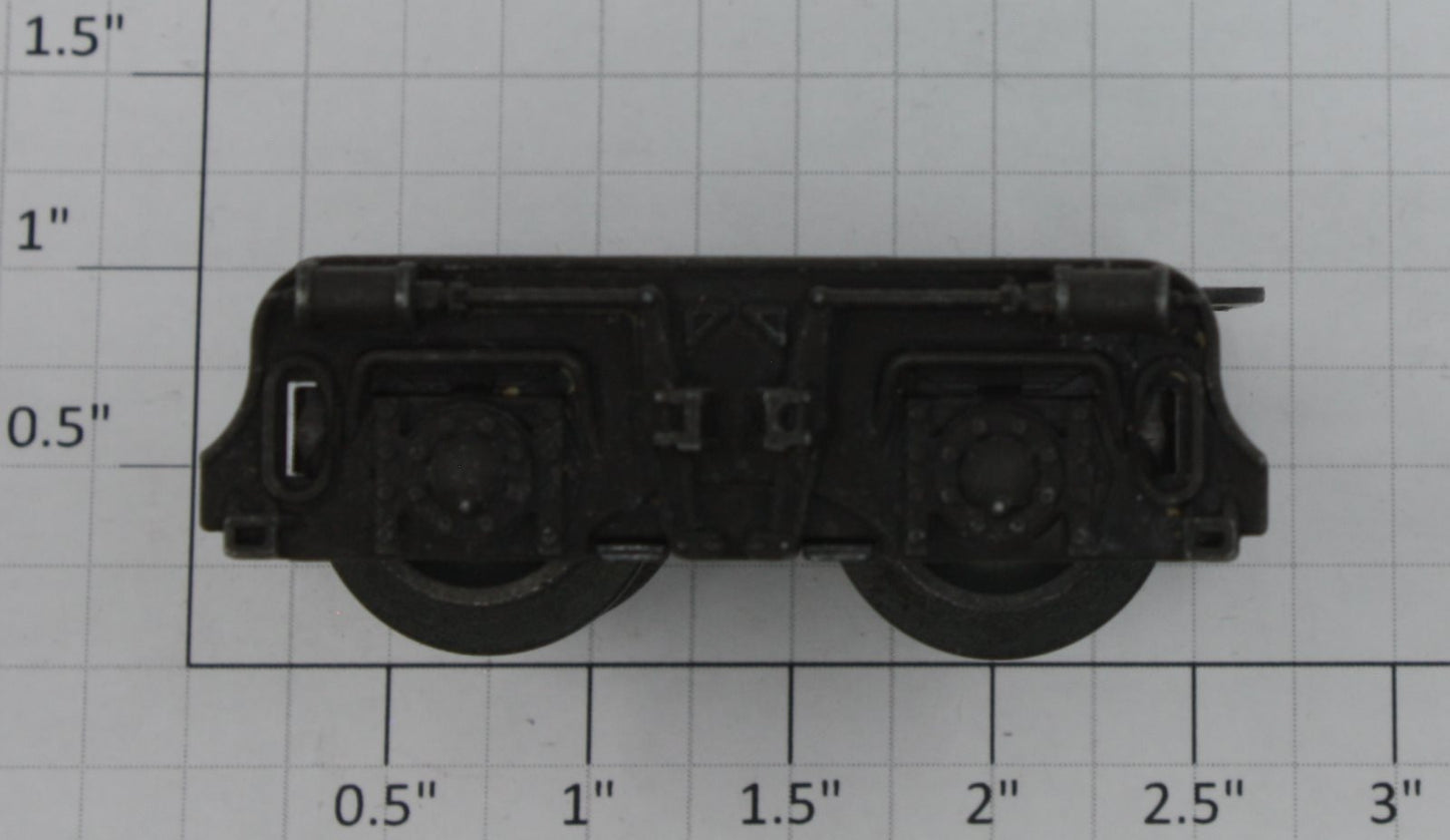 Lionel 8002-85 4-Wheel Rear Truck Assembly with Die-Cast Sides