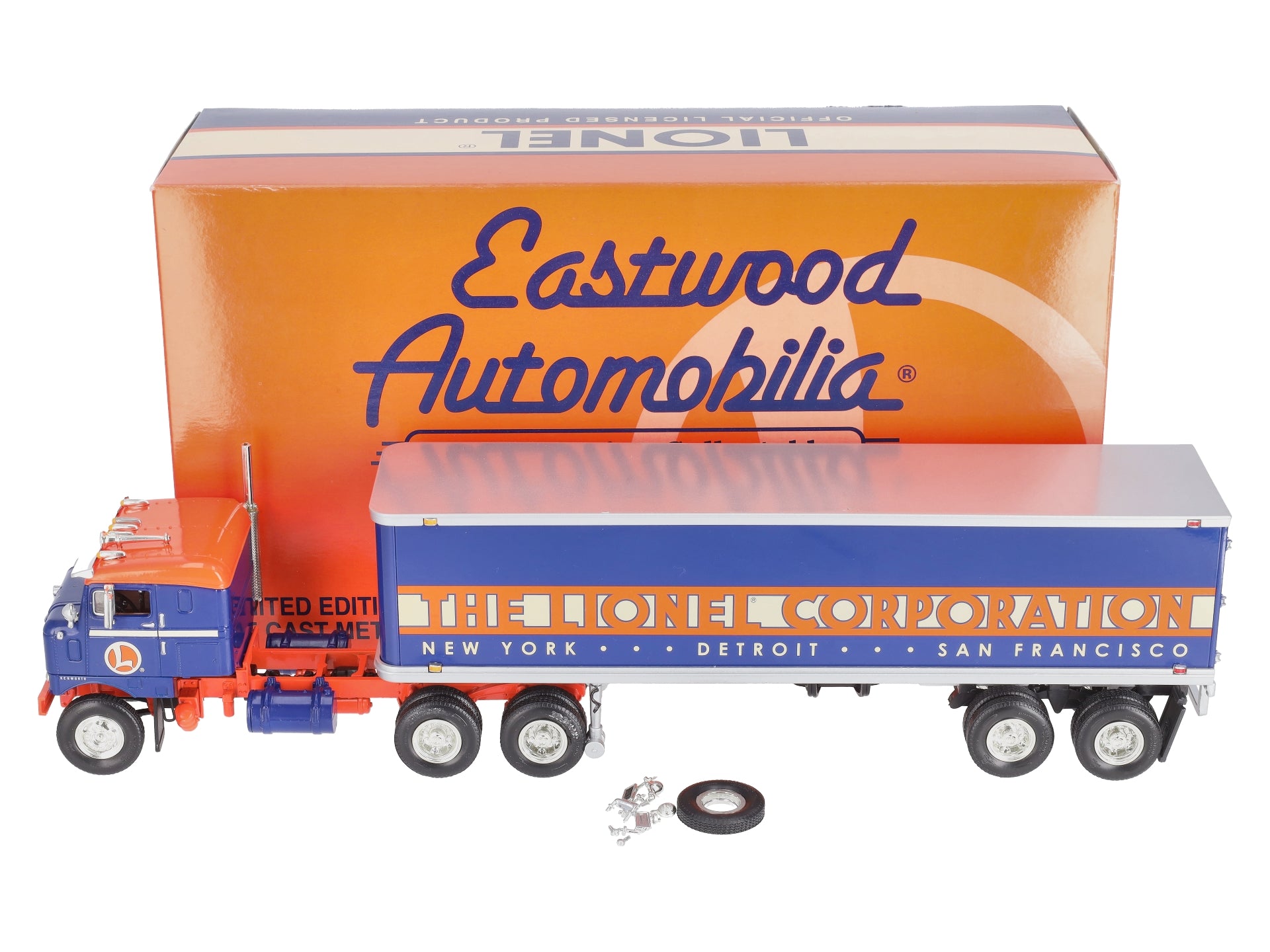 Lionel 325500 1:34 Eastwood Automobilia Die-Cast 1953 Kenworth Bullnose TT Truck EX/Box