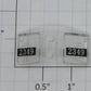 Lionel 28519-17 #2349 Front Number Board and Lens Insert