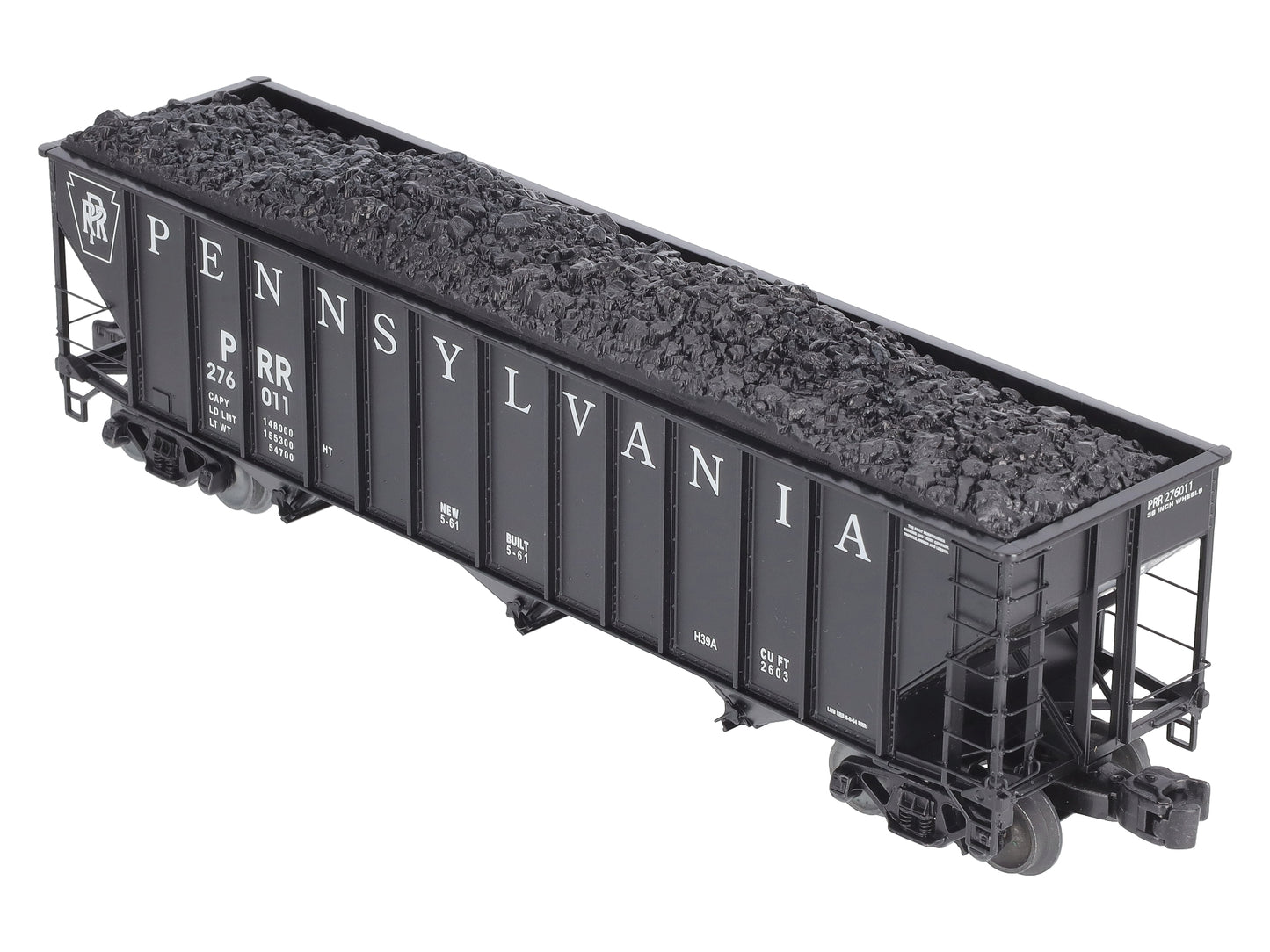 Lionel 6-29787 O Gauge Pennsylvania Railroad 3-Bay Hopper Car #276011