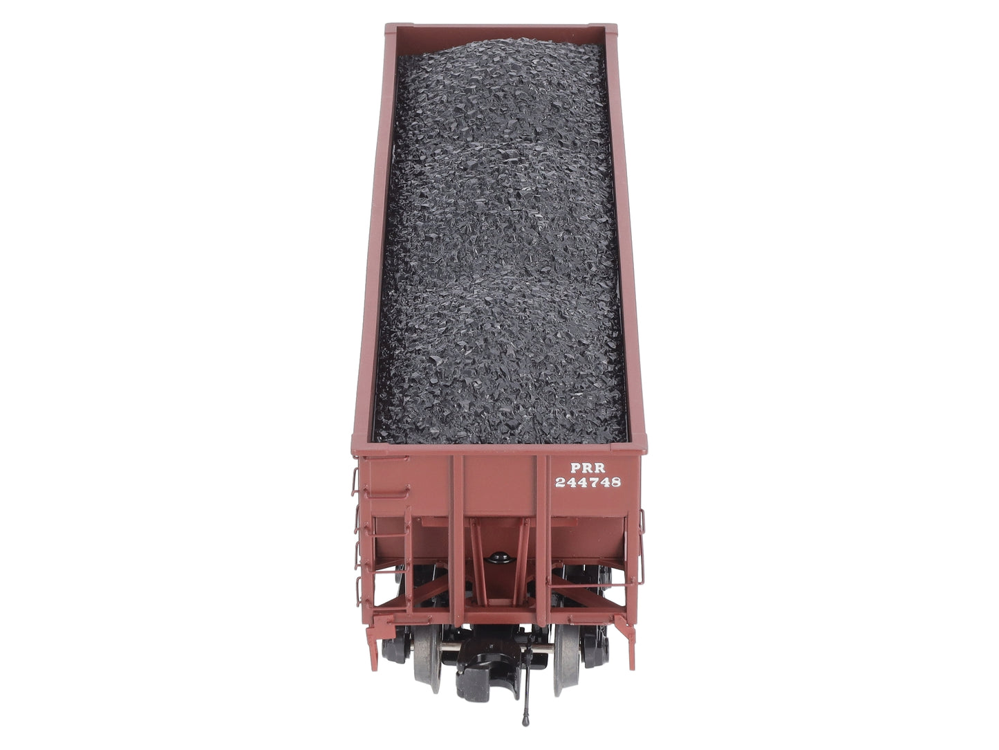 MTH 20-97786 O Scale PRR 70-Ton 3-Bay Hopper #244748