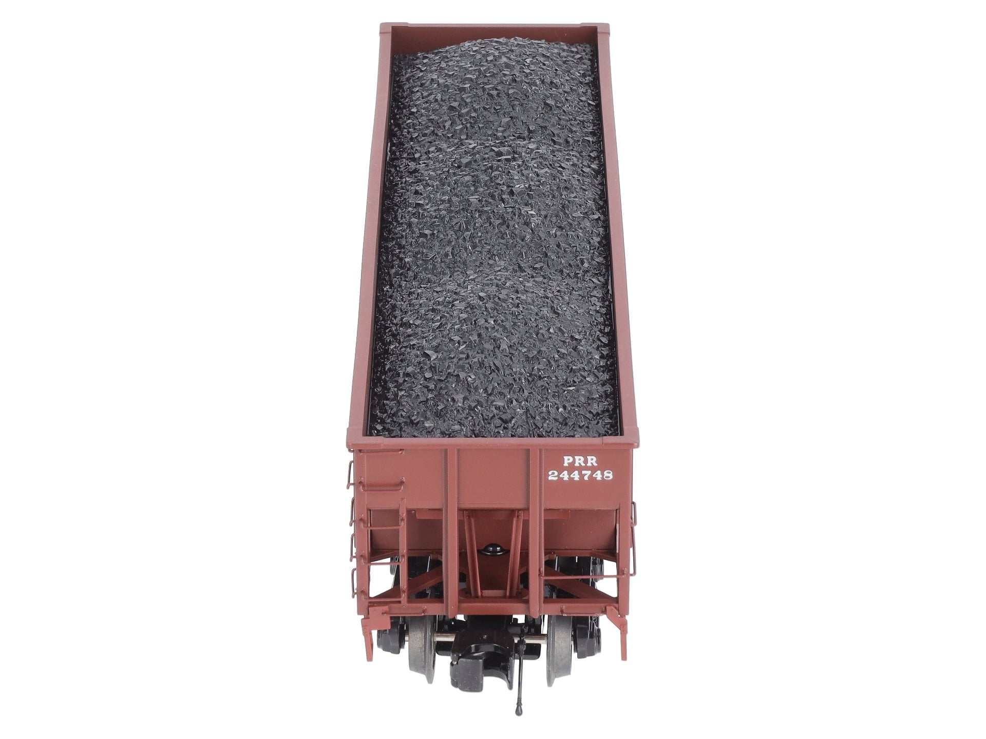 MTH 20-97786 O Scale PRR 70-Ton 3-Bay Hopper #244748