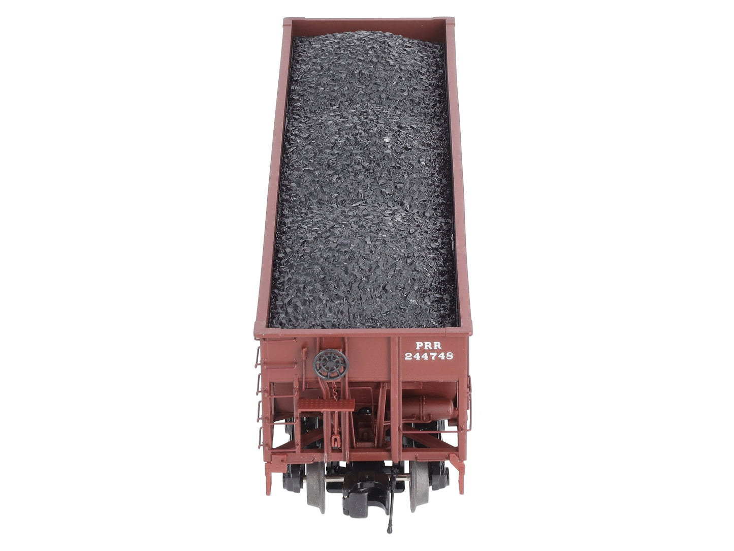 MTH 20-97786 O Scale PRR 70-Ton 3-Bay Hopper #244748