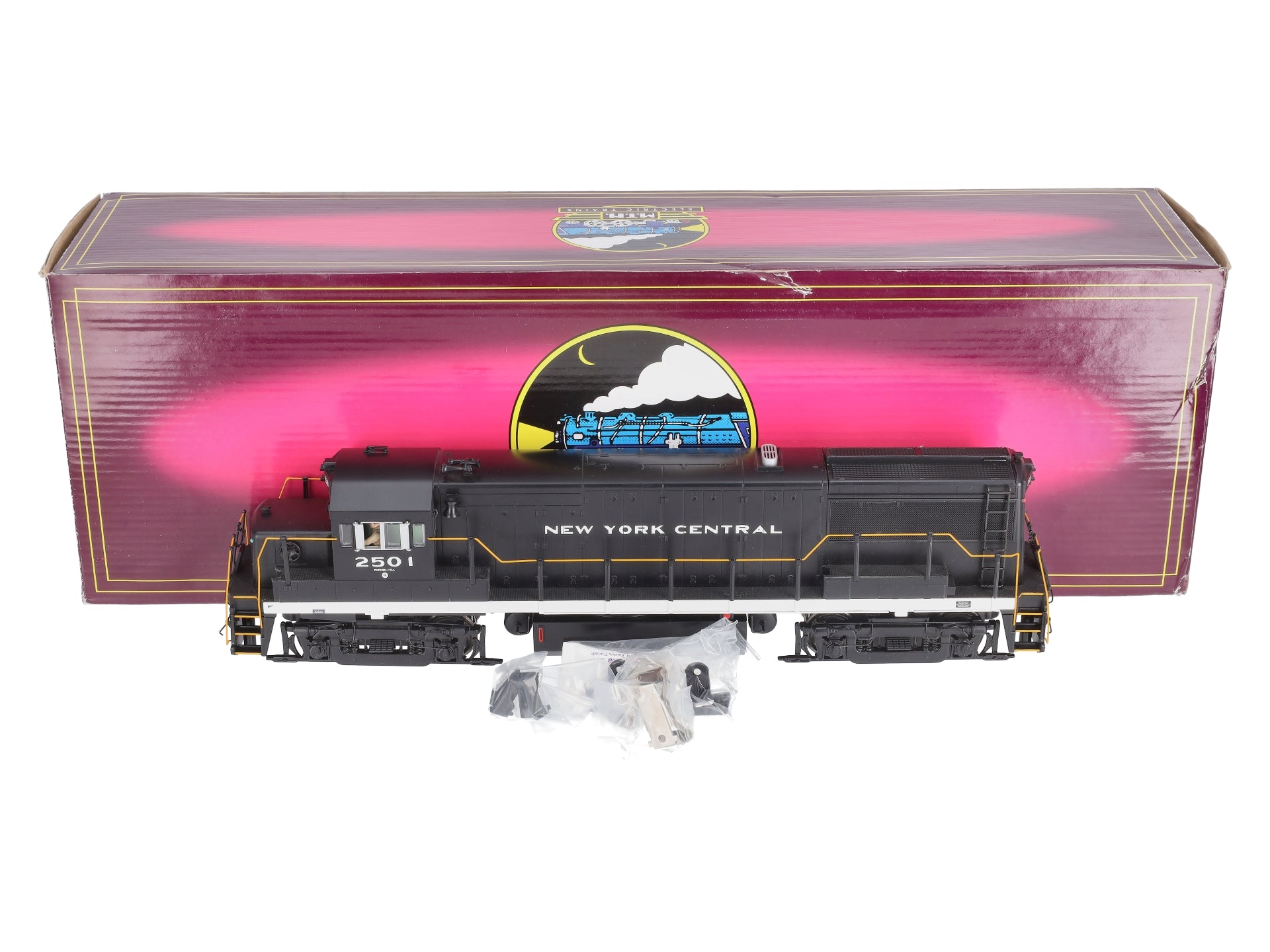 MTH 20-2964-2 O NYC U25B Diesel Engine w/PS2 #2501 (Scale Wheels)