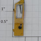 Lionel 28524-112 SD-40-2 Yellow and Blue Front Door Assembly