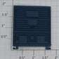 Lionel 26230-14 Multi-Panel Blue Boxcar Door with Guides