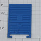 Lionel 17235-14 B&M Blue Boxcar Door with Guides