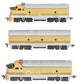 Tyco HO Scale Rio Grande ABA Diesel Locomotives [3] EX