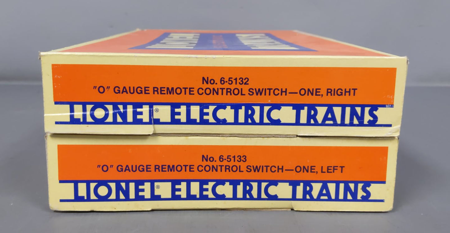Lionel 6-5132S Pair of 6-5132/6-5133 Remote Control Switches EX/Box