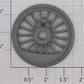 Lionel 18043-614 C&O Hudson Flanged Gray Driver Wheel without Rim