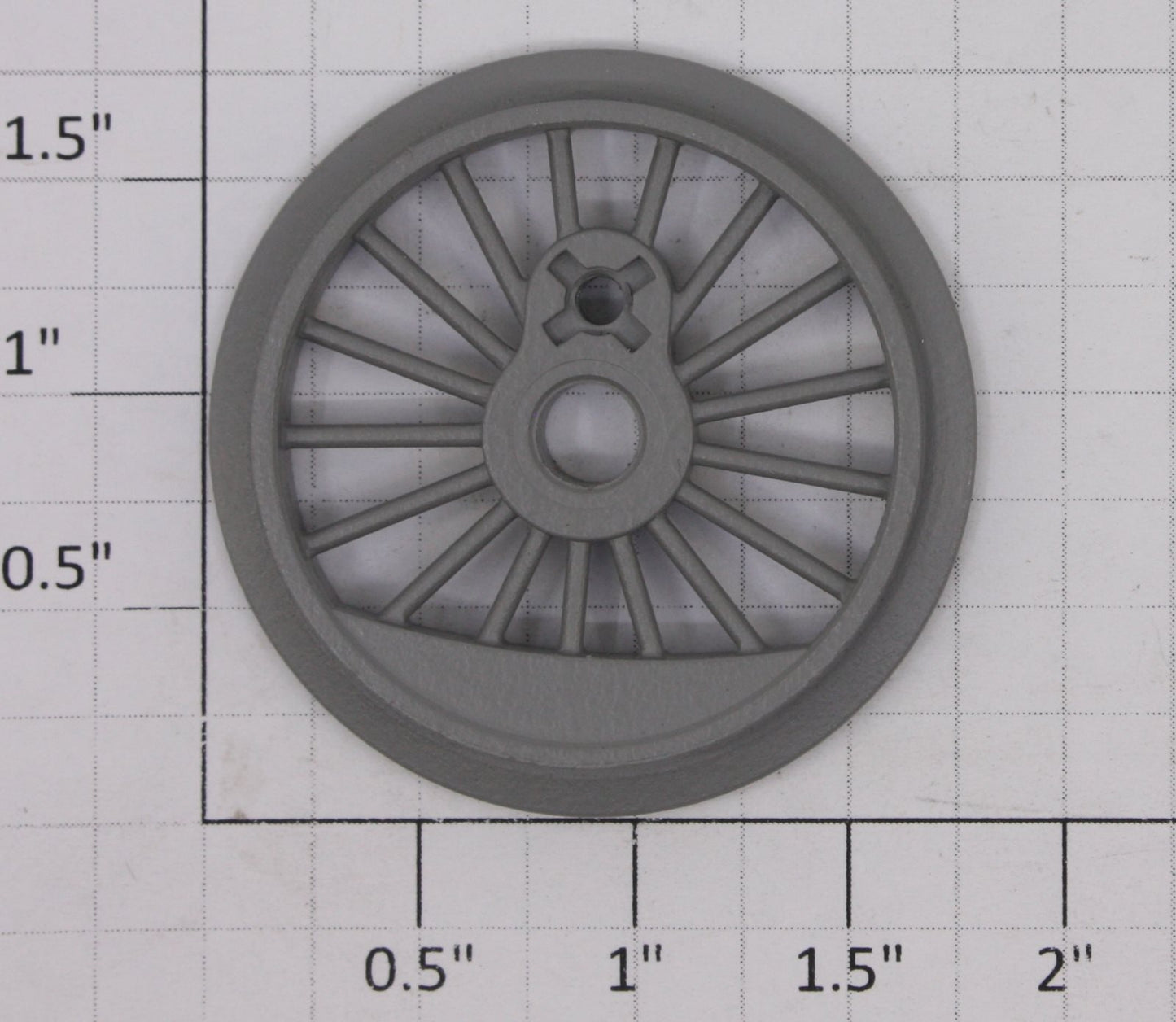 Lionel 18043-614 C&O Hudson Flanged Gray Driver Wheel without Rim