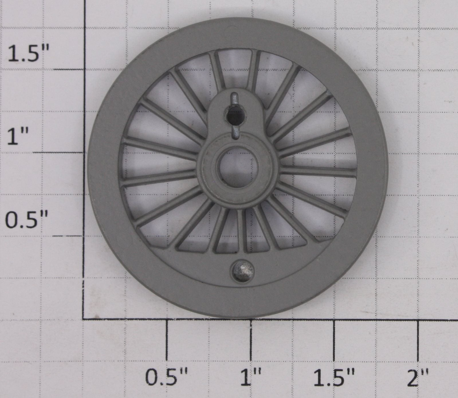 Lionel 18043-614 C&O Hudson Flanged Gray Driver Wheel without Rim