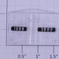 Lionel 18585-17 #1999 SD-40 Number Board and Lens Insert
