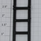 Lionel 87600-55 G Scale Black Tank Car Ladder