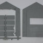 Lionel 12897-55 Engine House Side with Chimney and Ends