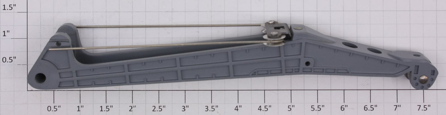 Lionel 12700-24 Gray Pulley Boom and Guy Wire Assembly