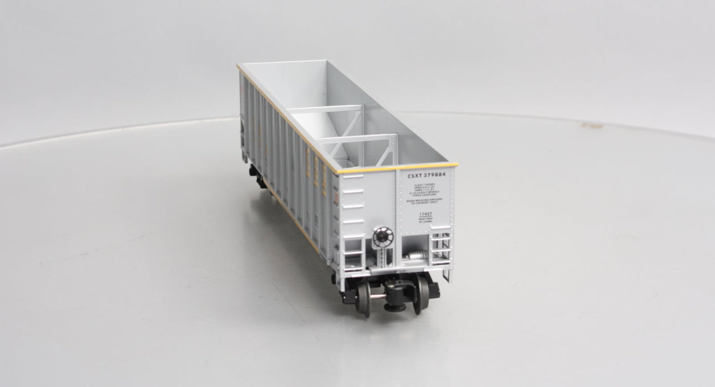 Lionel 6-17427 O Gauge CSX Bathtub Gondola #379884 LN/Box