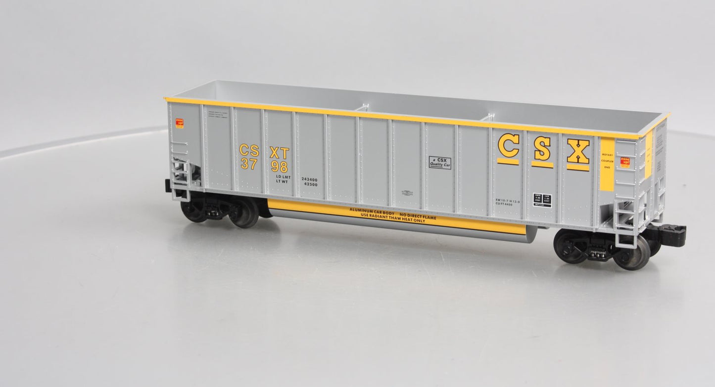 Lionel 6-17427 O Gauge CSX Bathtub Gondola #379884 LN/Box