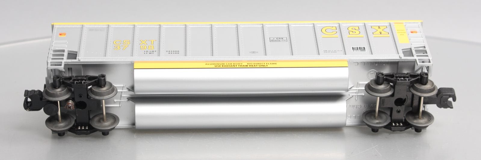 Lionel 6-17427 O Gauge CSX Bathtub Gondola #379884 LN/Box