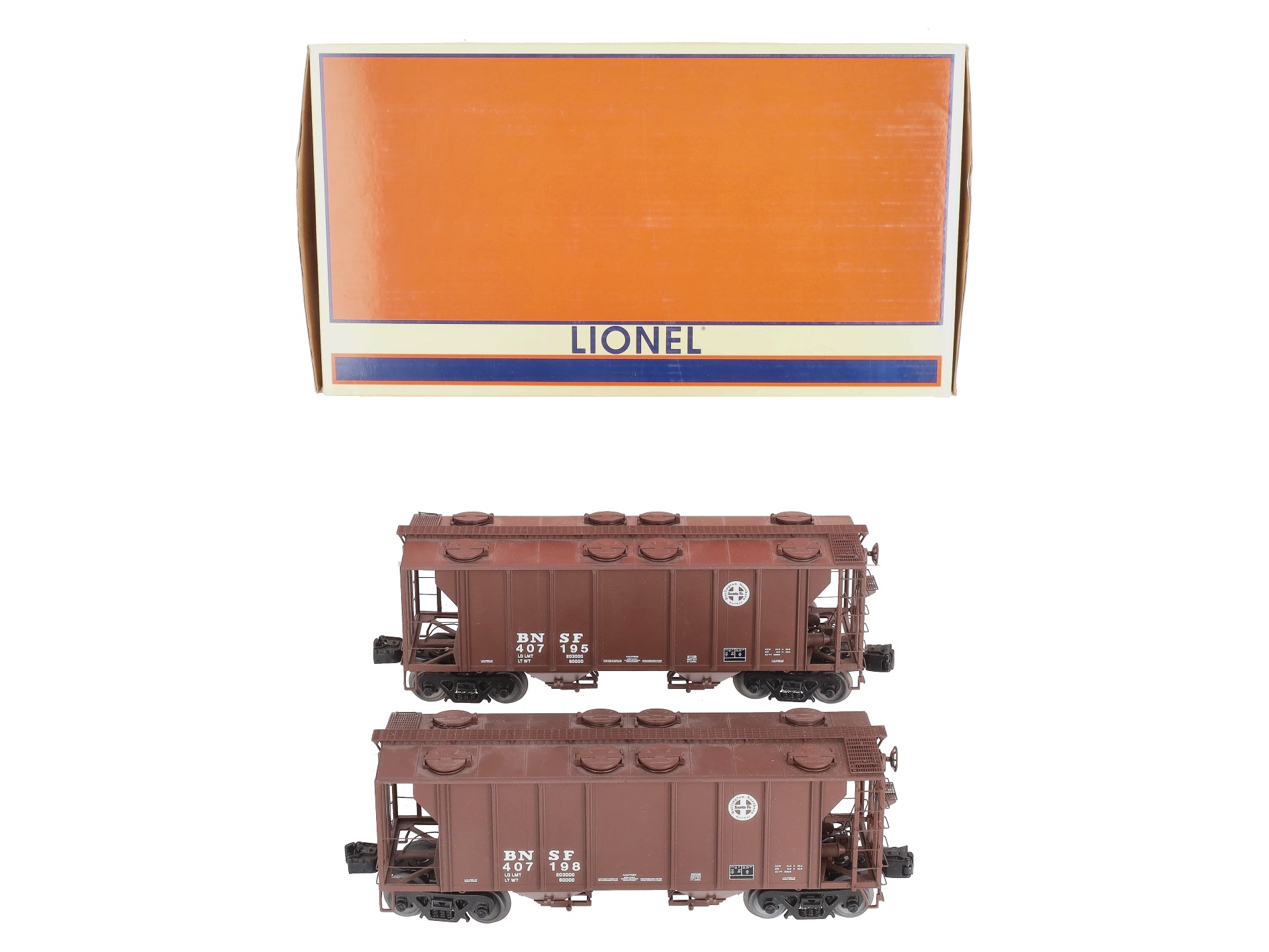 Lionel 6-27094 O BNSF PS-2 Hoppers (Set of 2)